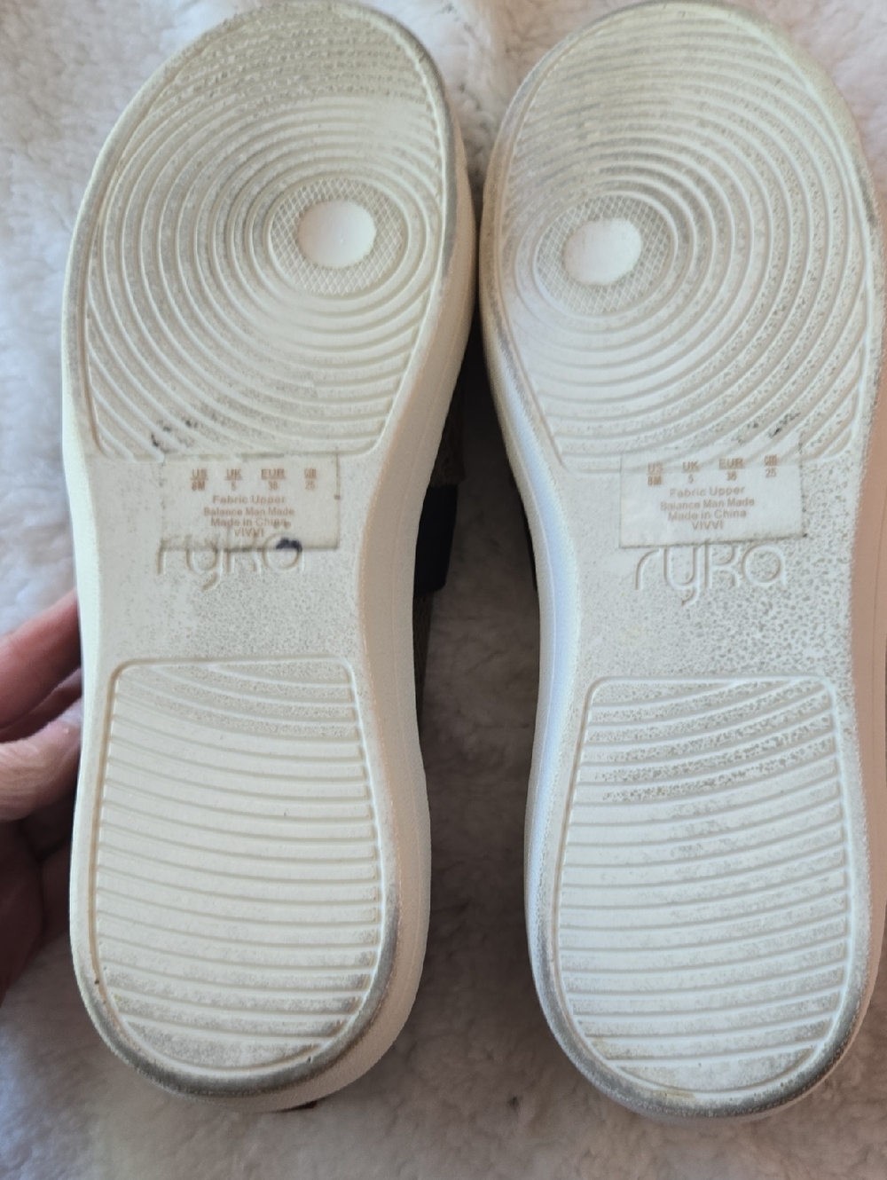 Ryka Olive-Tone Slip-On Sneakers with Front Zip - Picture 8 of 9